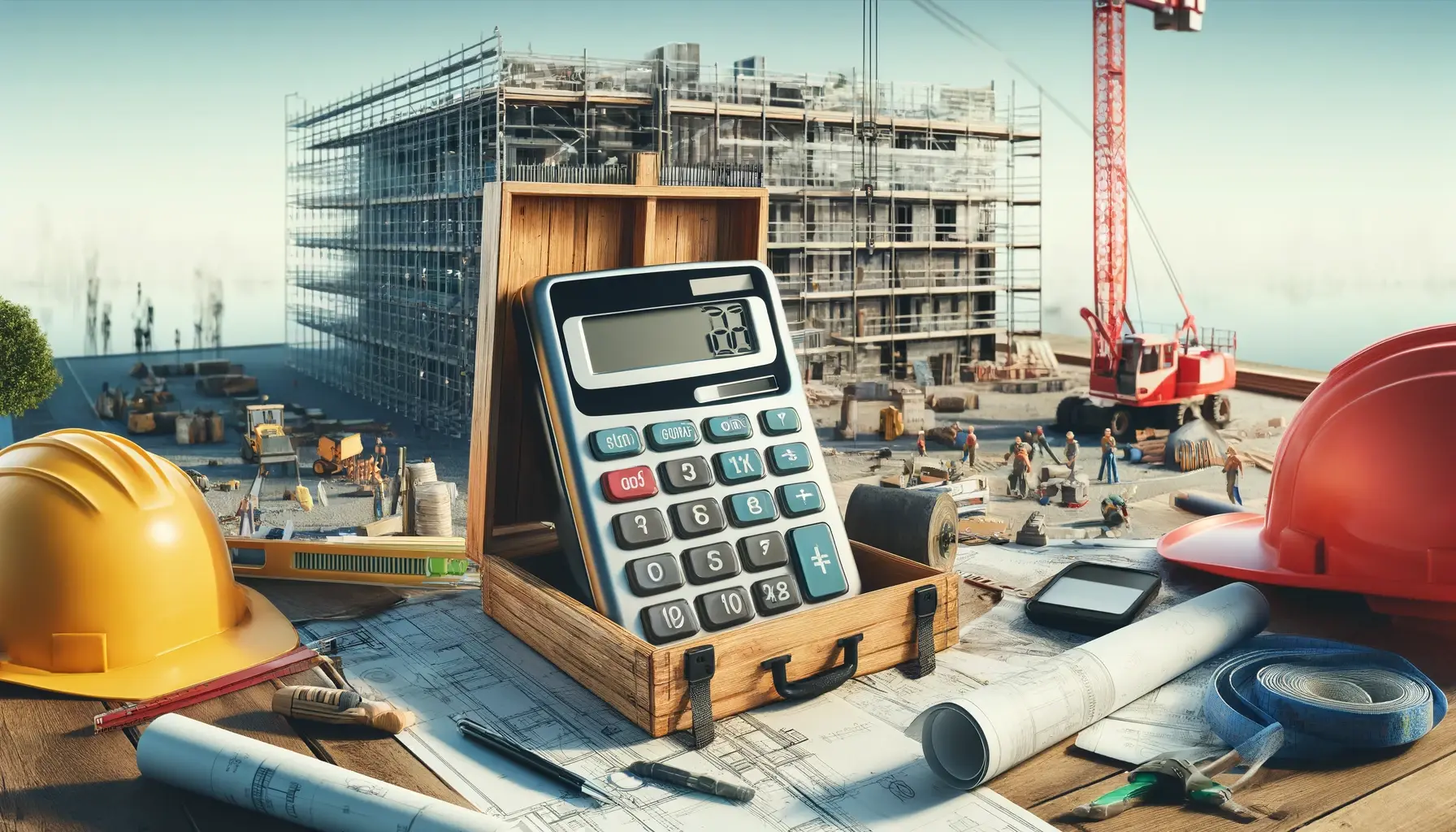 Square Footage Calculator interface displaying precise room dimension measurements and flooring material estimates